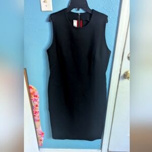 Spanx Elegant Black Sleeveless Dress
